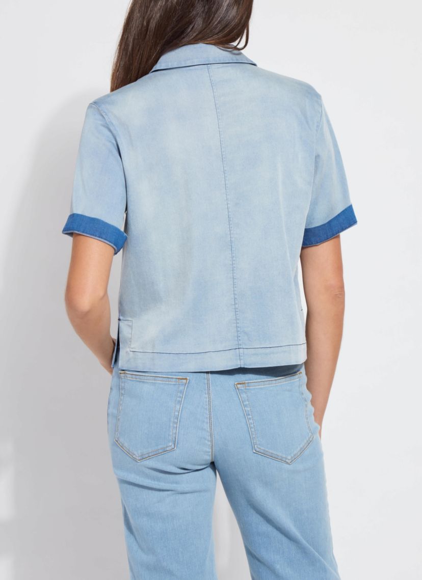 Bianca Chambray Short Sleeve