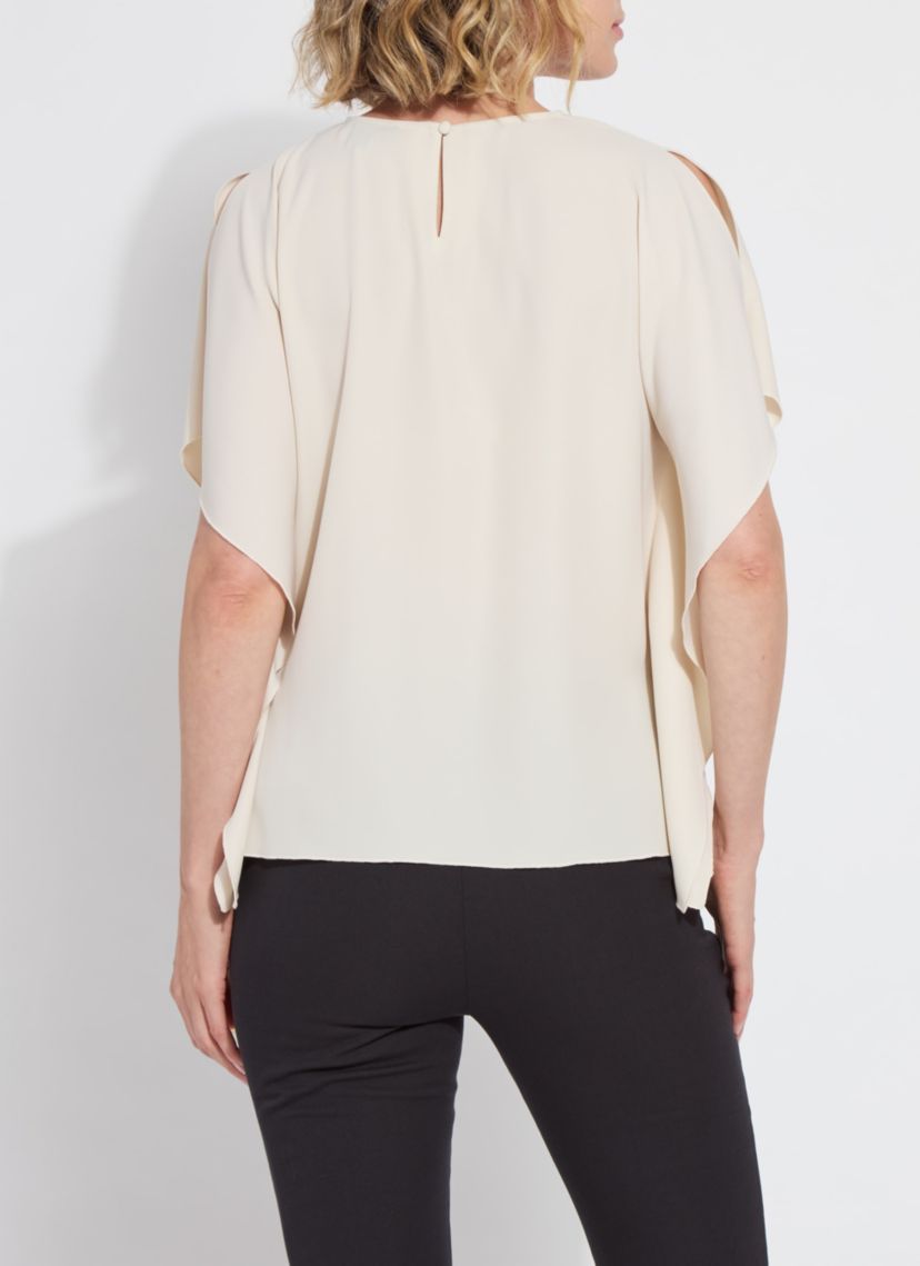 Carmen V Neck Scarf Top