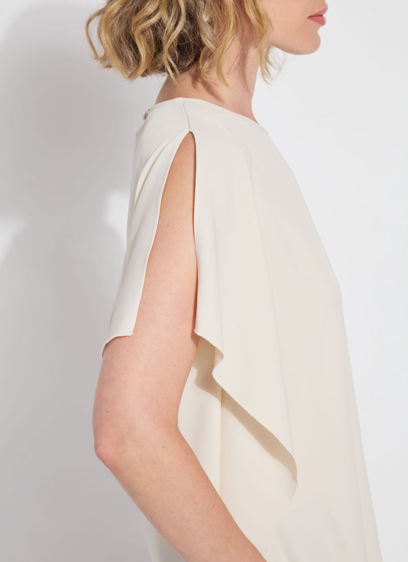 Carmen V Neck Scarf Top