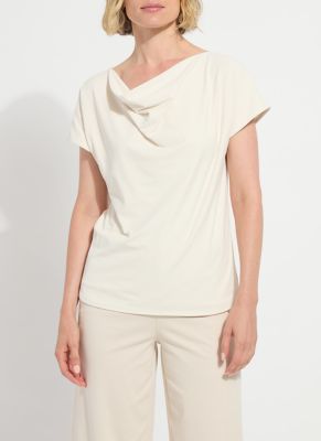 Lysse New York Women's ENSLEY COWL NECK TOP, XS