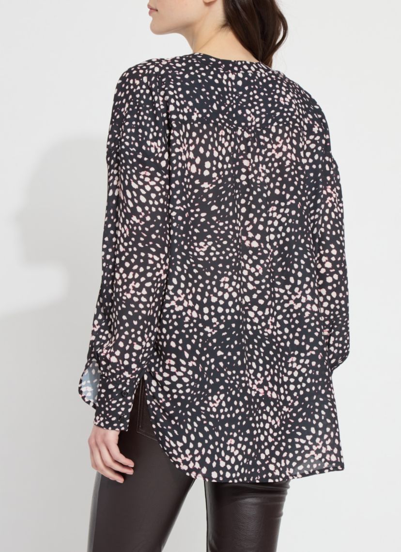 Lara Drawstring Pull On Blouse