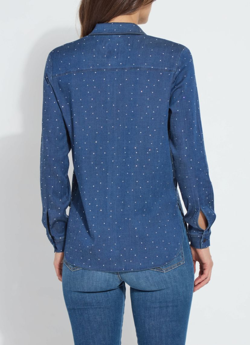 Cataleya Crystal St Chambray Shirt