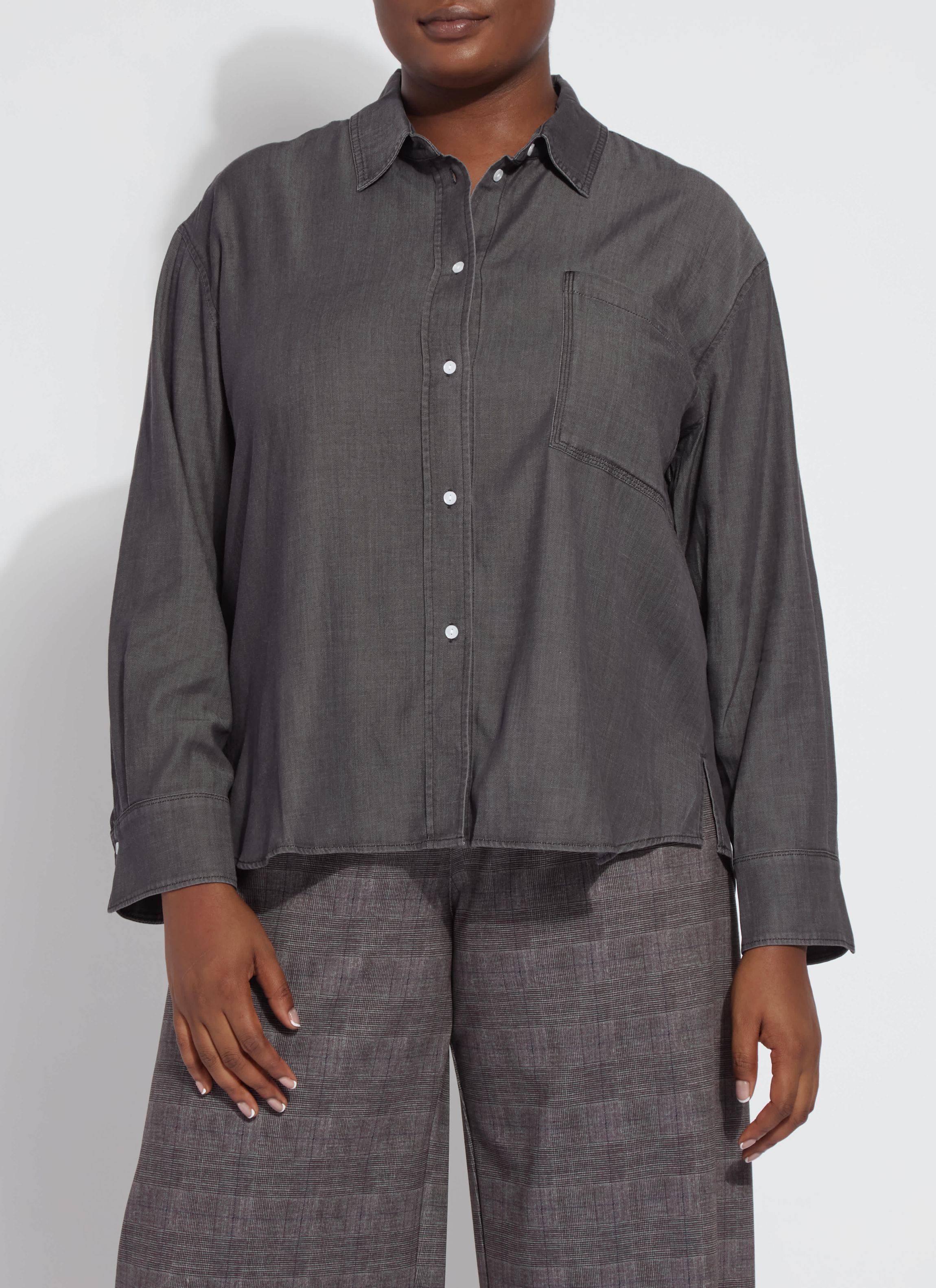 Lunette St Chambray Shirt Curvy