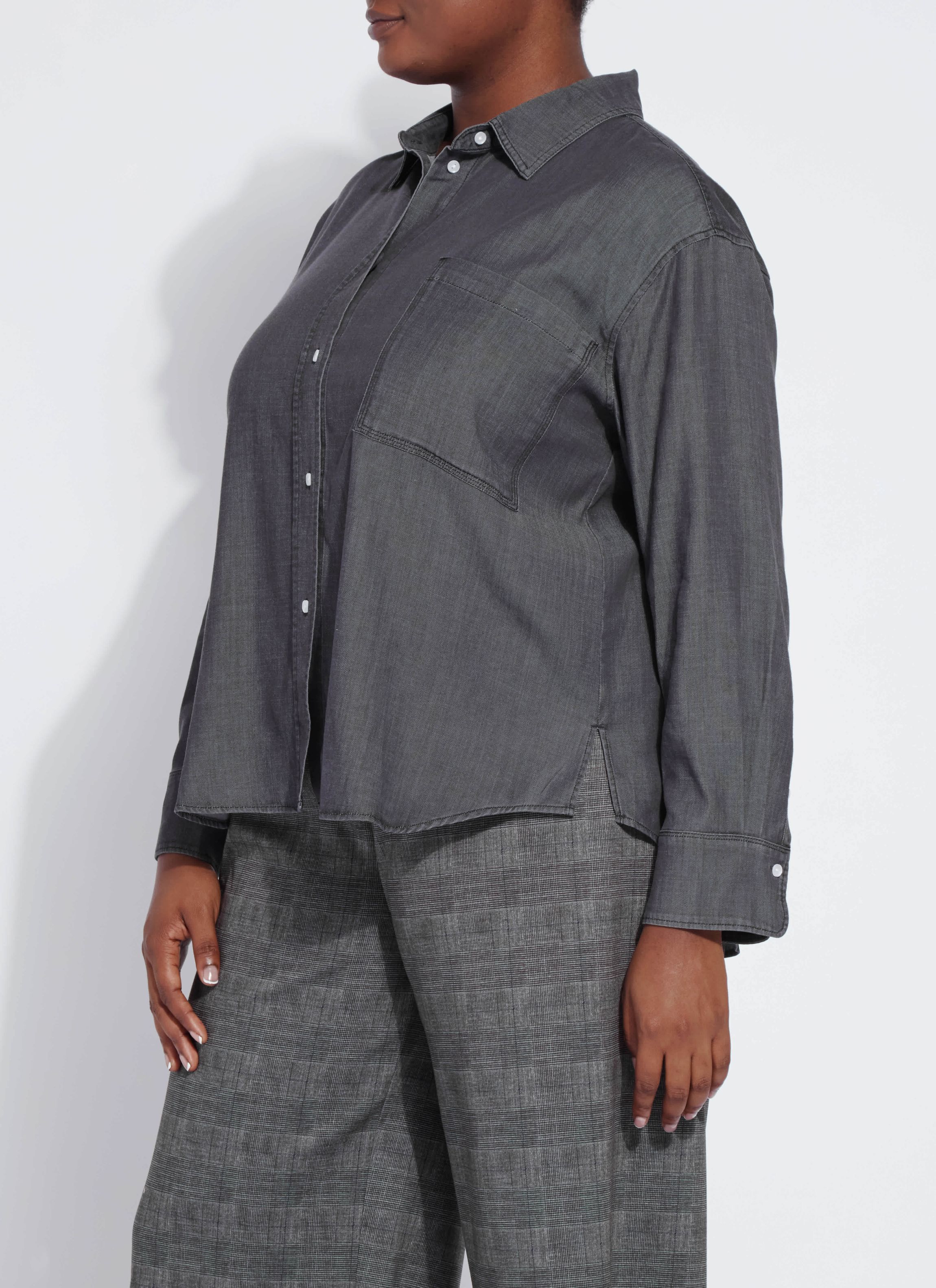 Lunette St Chambray Shirt Curvy