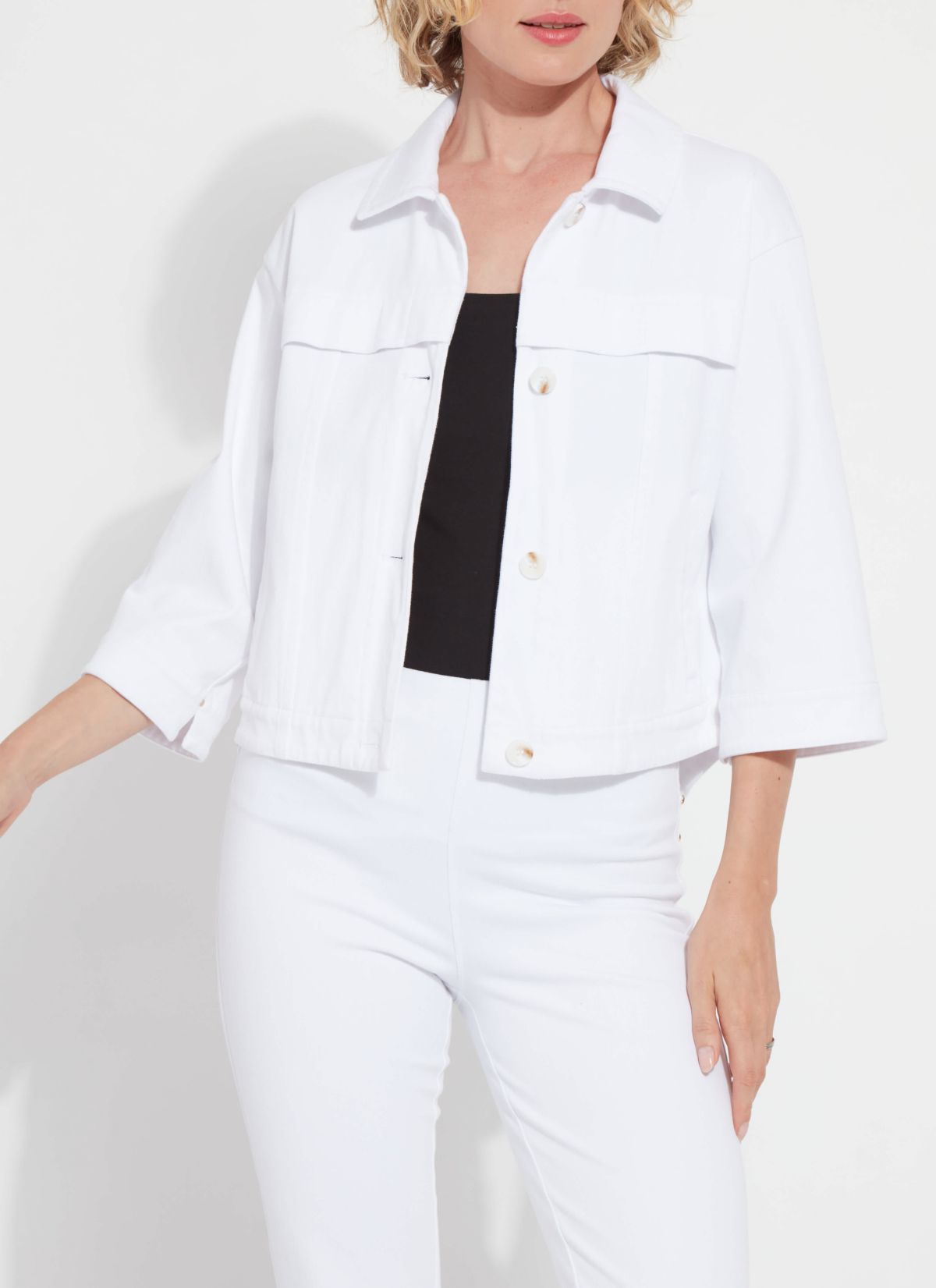 Remi 3/4 Sleeve Denim Jacket