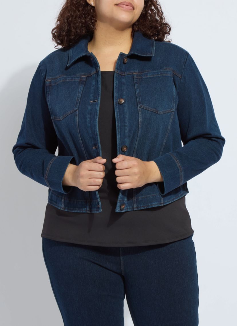 Plus Classic Denim Jacket