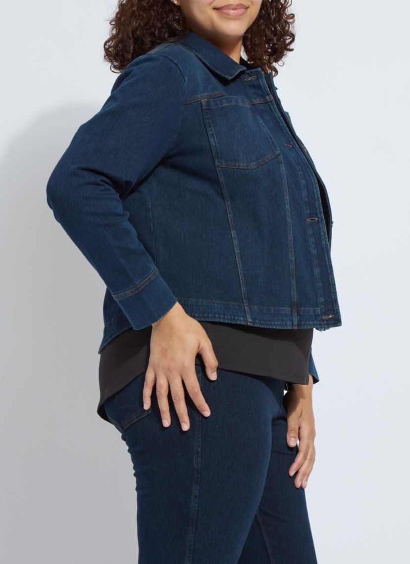 Plus Classic Denim Jacket
