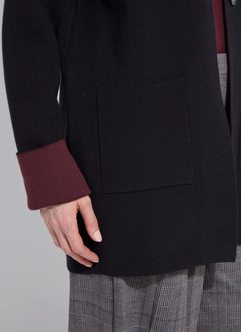 Nicolette Double Face Knit Cardigan