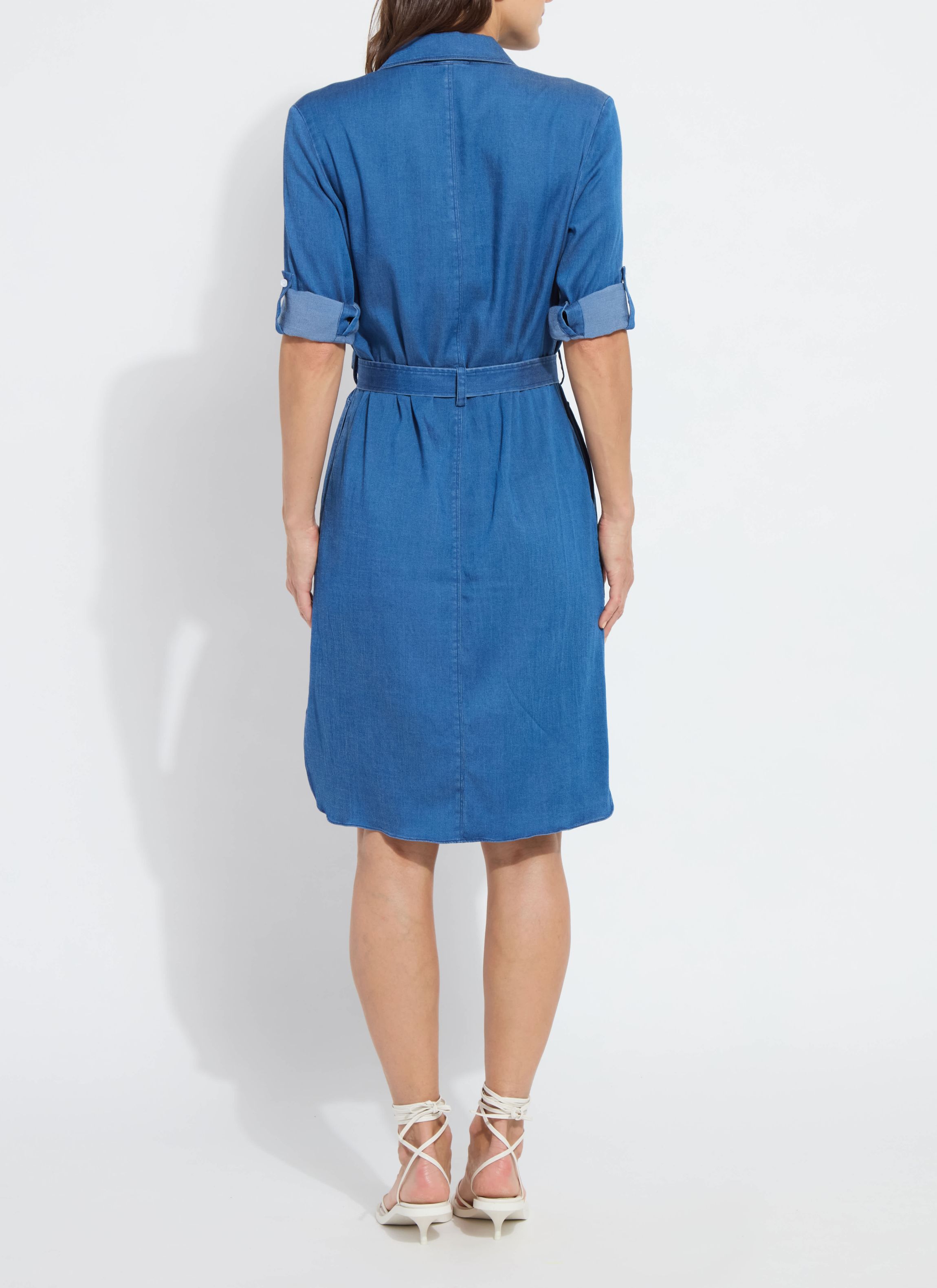 Delphine Roll Tab St Chambry Dress