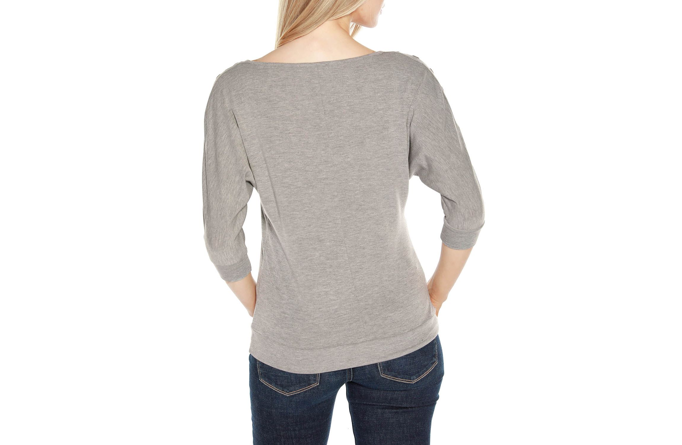 Grommet Dolman Sleeve Top