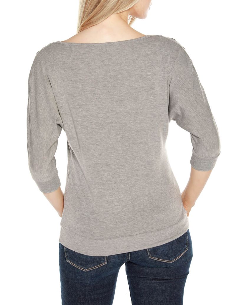 Grommet Dolman Sleeve Top