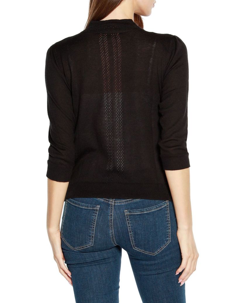 3/4 Sleeve Open Cardigan Sweater