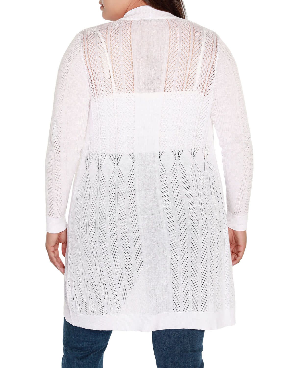 Plus Size Lightweight Duster Cardigan Sweater