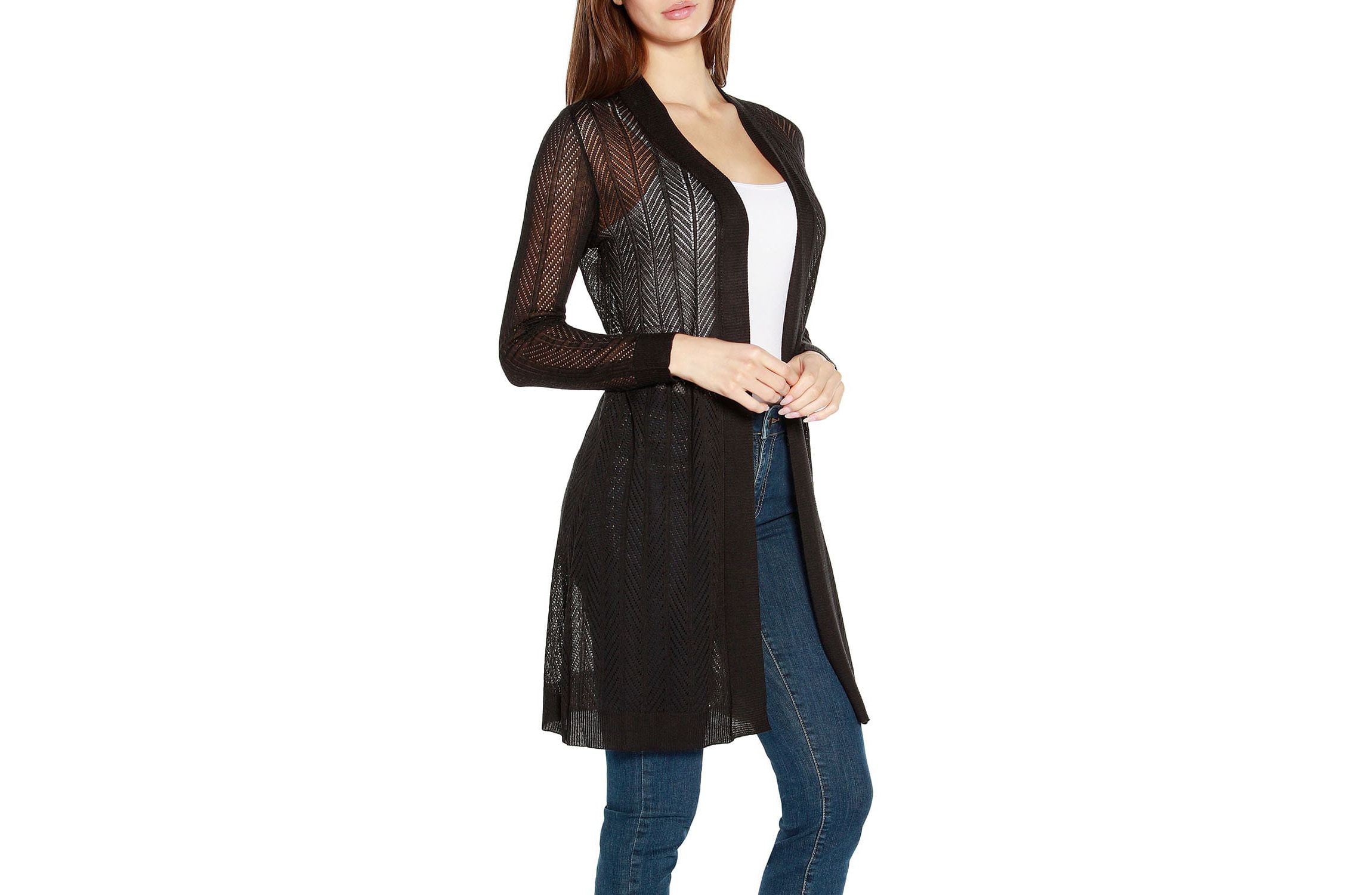 Lightweight Duster Cardigan Sweater