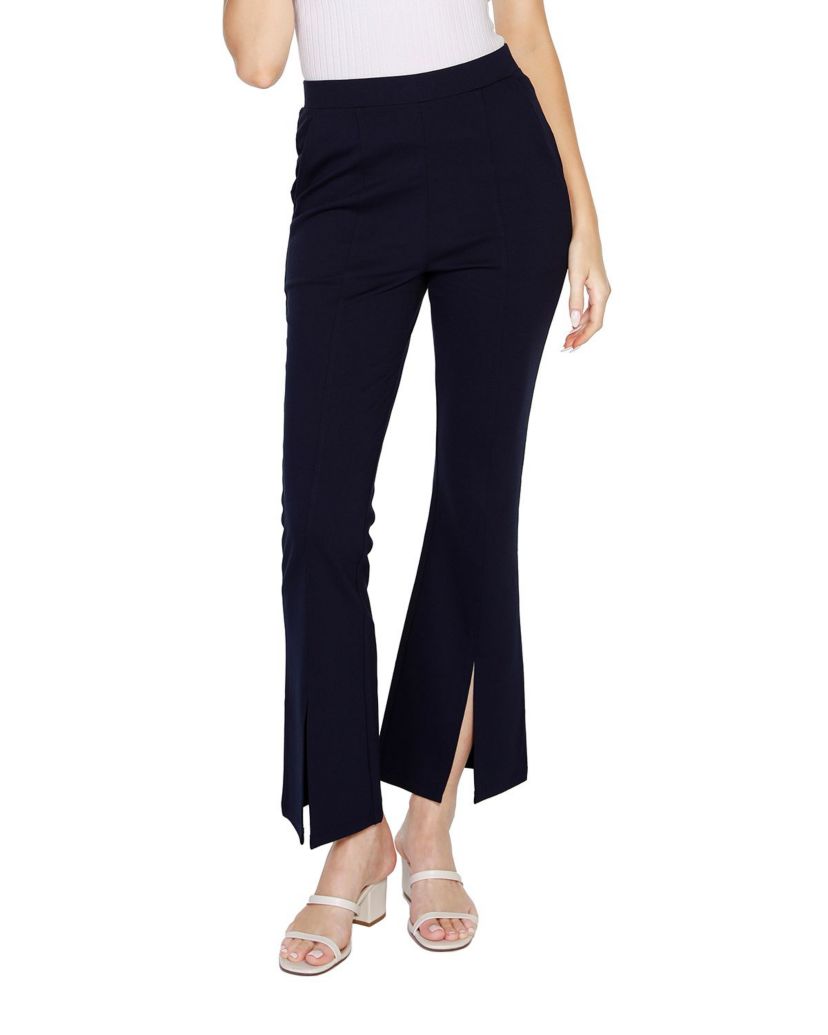 Split Hem Ponte Pant