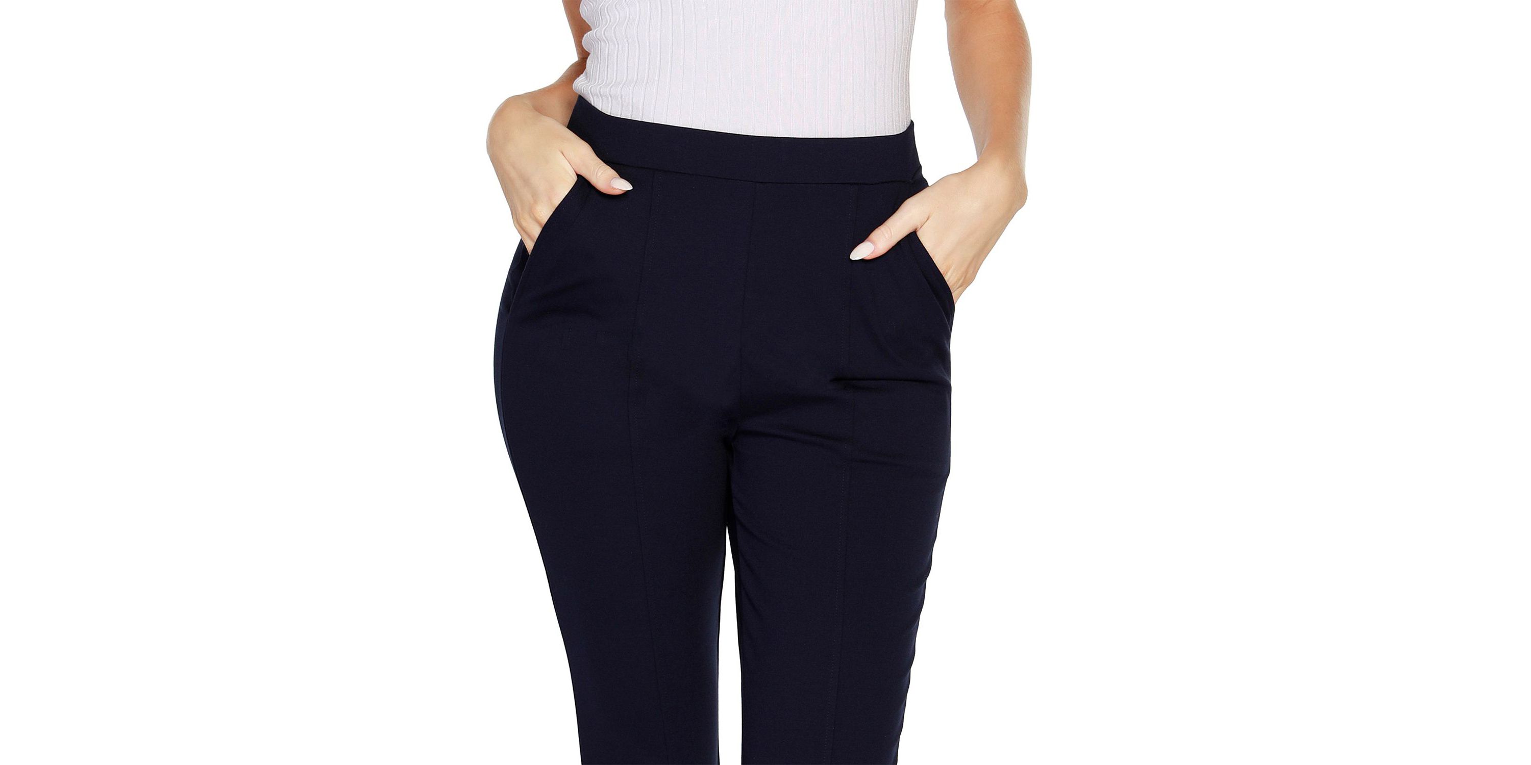 Split Hem Ponte Pant