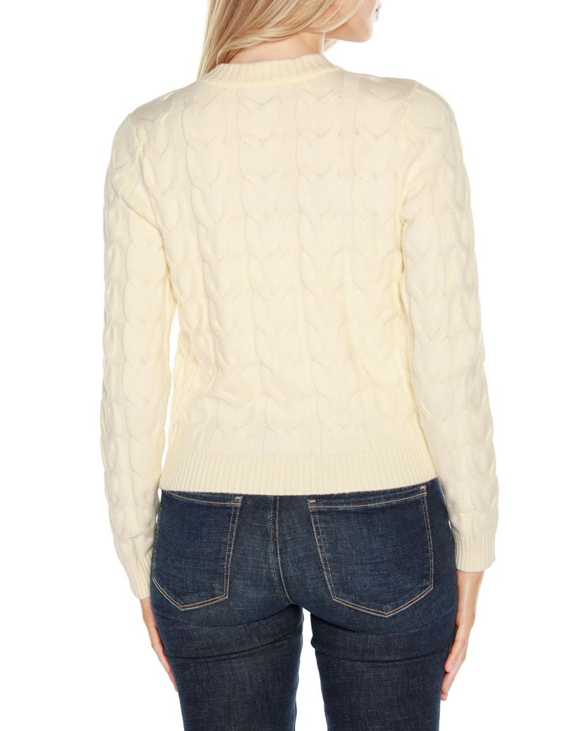 Zip Cable Sweater
