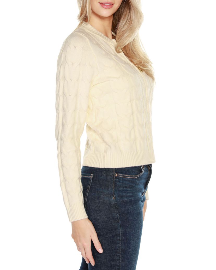 Zip Cable Sweater