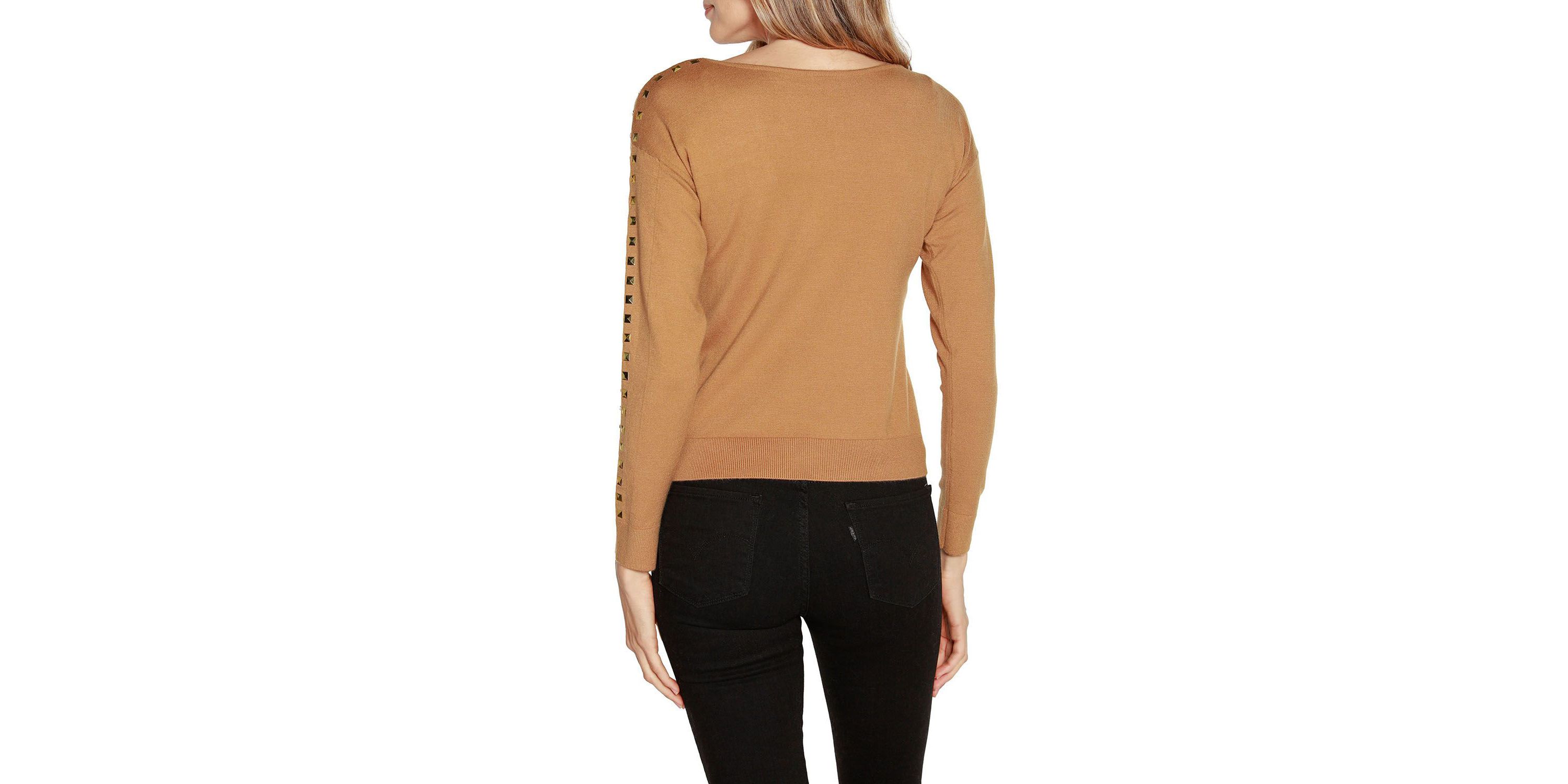 Embellished Boatneck Sweater