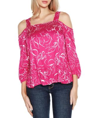 Belk cold shoulder tops sale