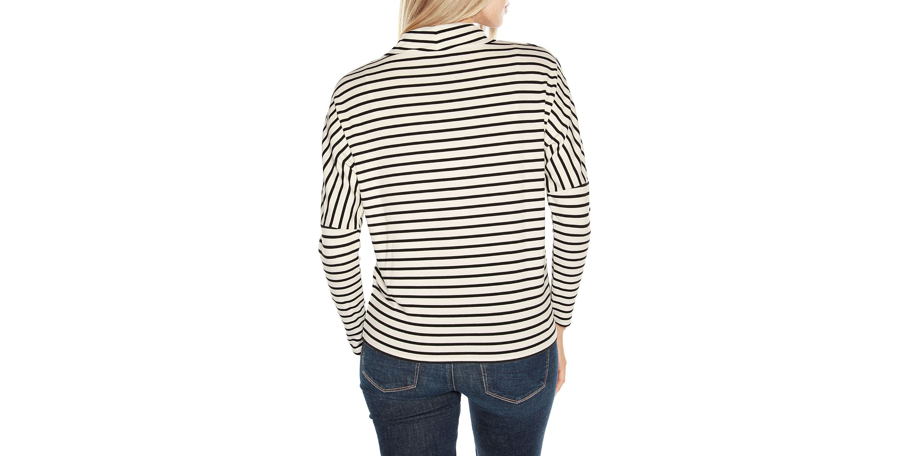 Cowl-Neck Dolman-Sleeve Top