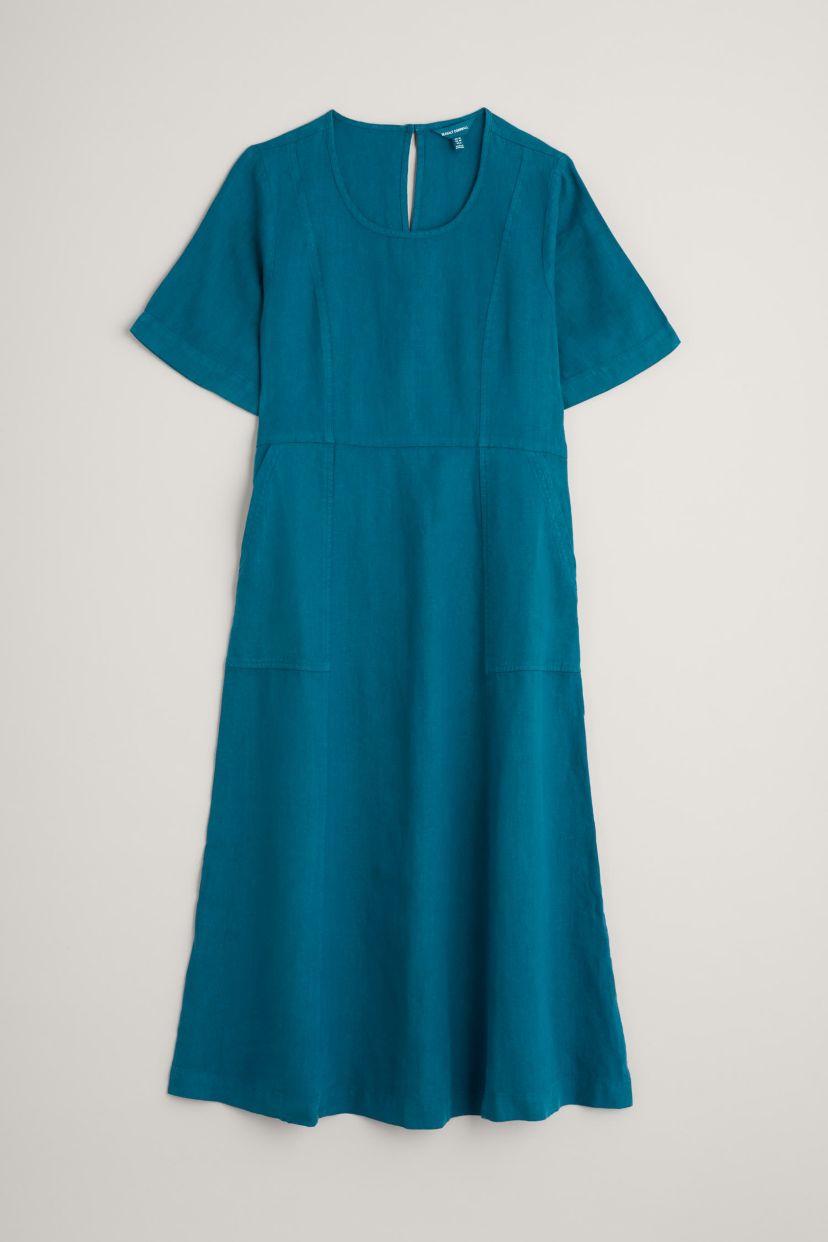 long dress near me Roma Cocoa Striped Cutout Maxi Dress - M Size - Women's Dresses