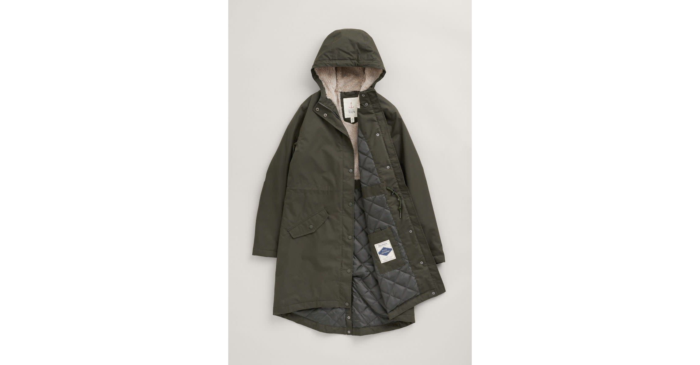 Plant Hunter Waterproof Coat Green