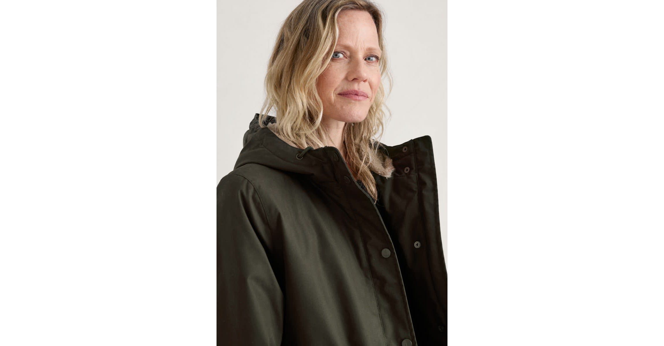 Plant Hunter Waterproof Coat Green
