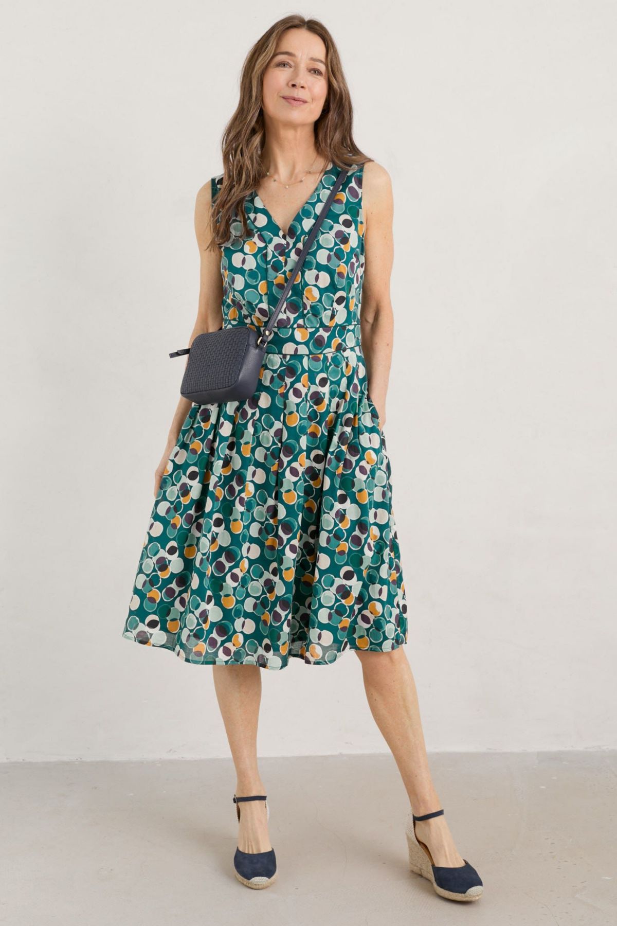 Sleeveless Villa Garden Dress