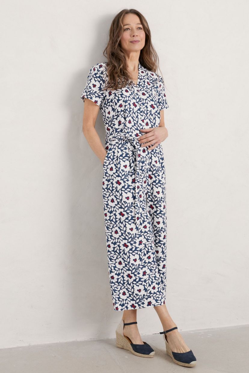 Treen Cove Linen Jumpsuit