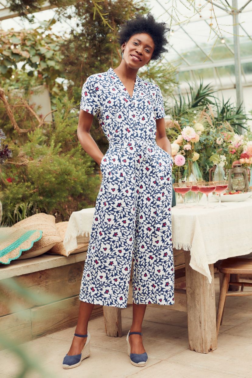 Treen Cove Linen Jumpsuit