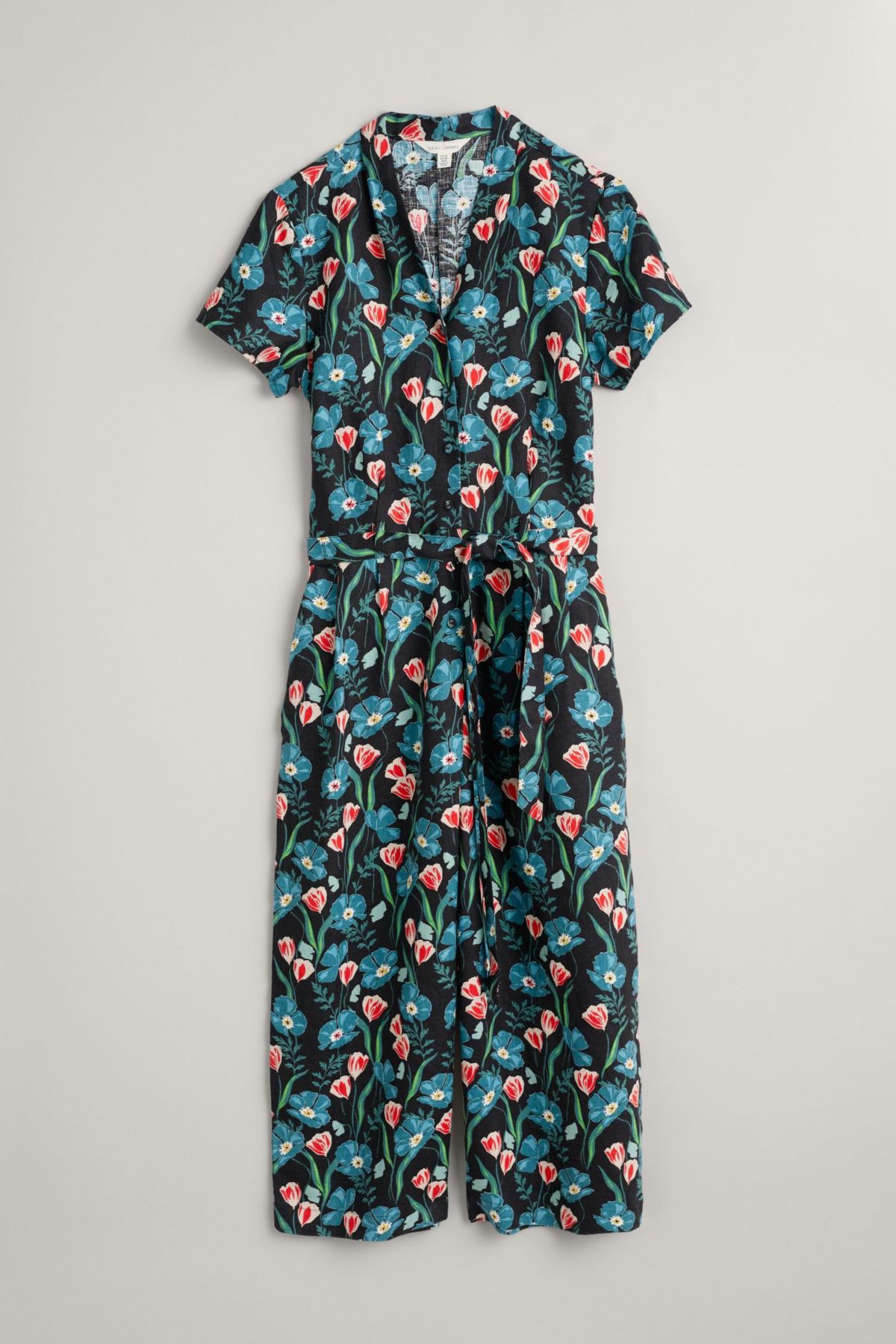 Treen Cove Linen Jumpsuit