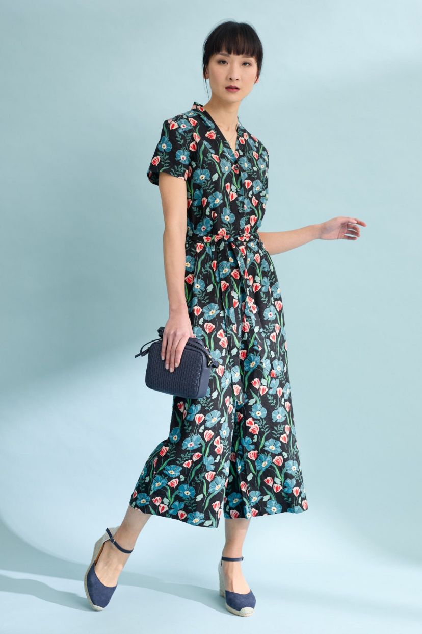 Treen Cove Linen Jumpsuit