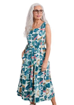 Seasalt Cornwall Women's Belle Fit-and-flare Midi Dress | belk