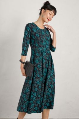 Seasalt Cornwall Veronica Midi Dress Teal | belk