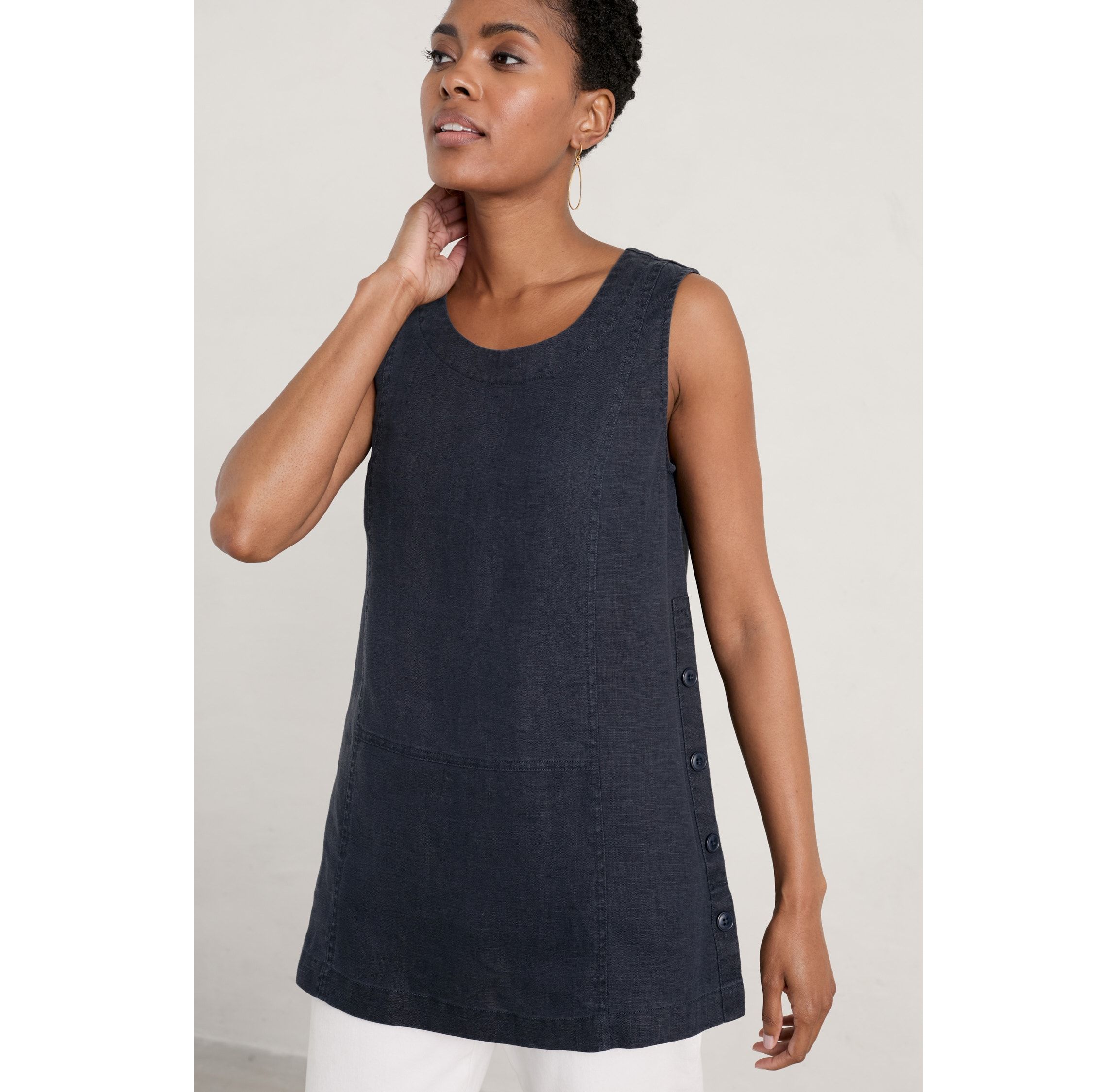Foredune Linen Vest