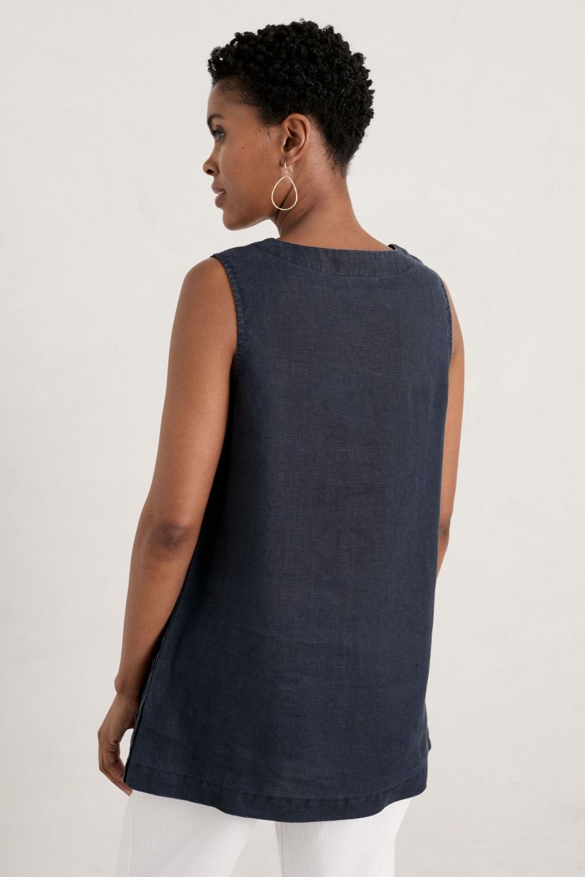 Foredune Linen Vest