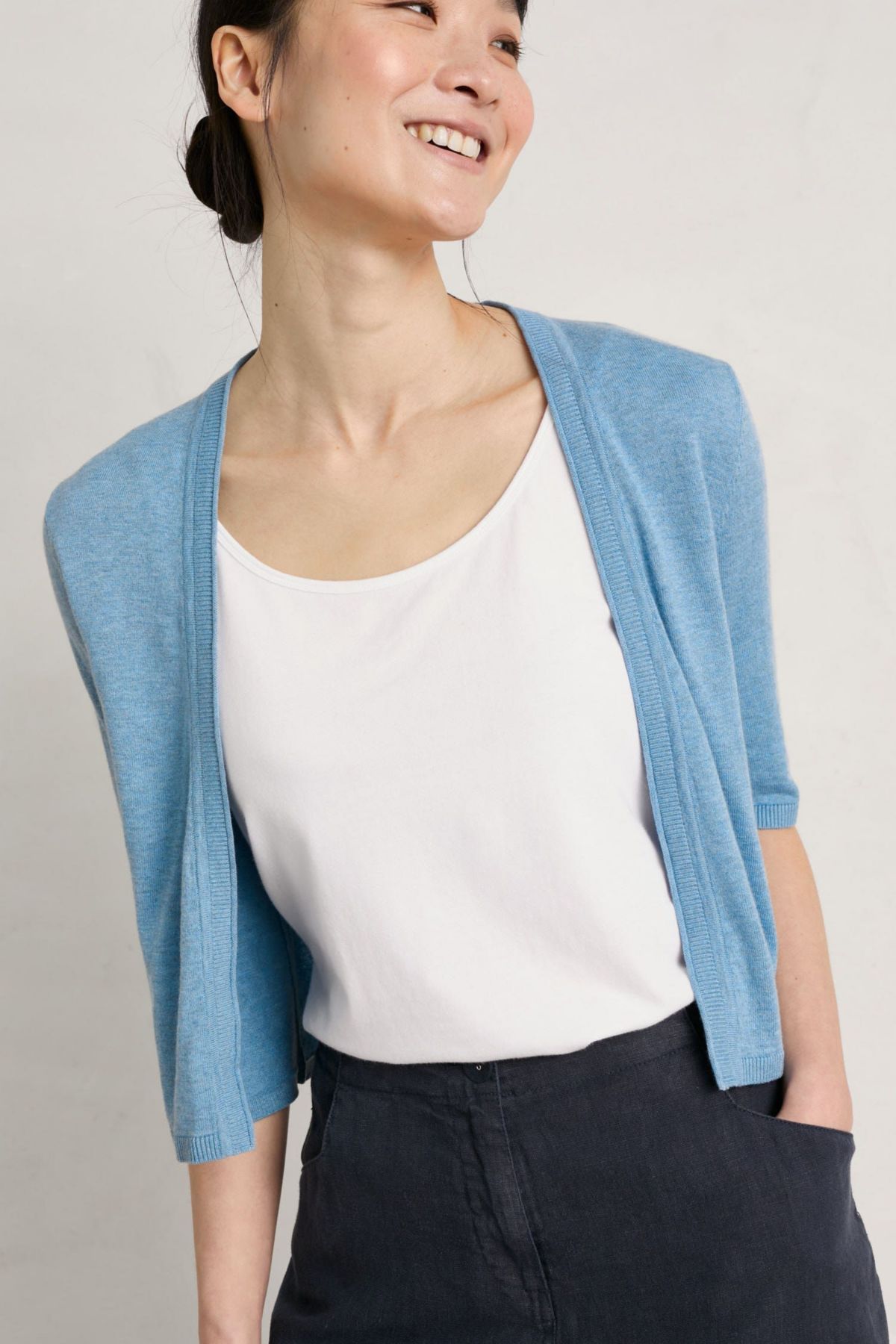 Maria Organic Cotton Cardigan