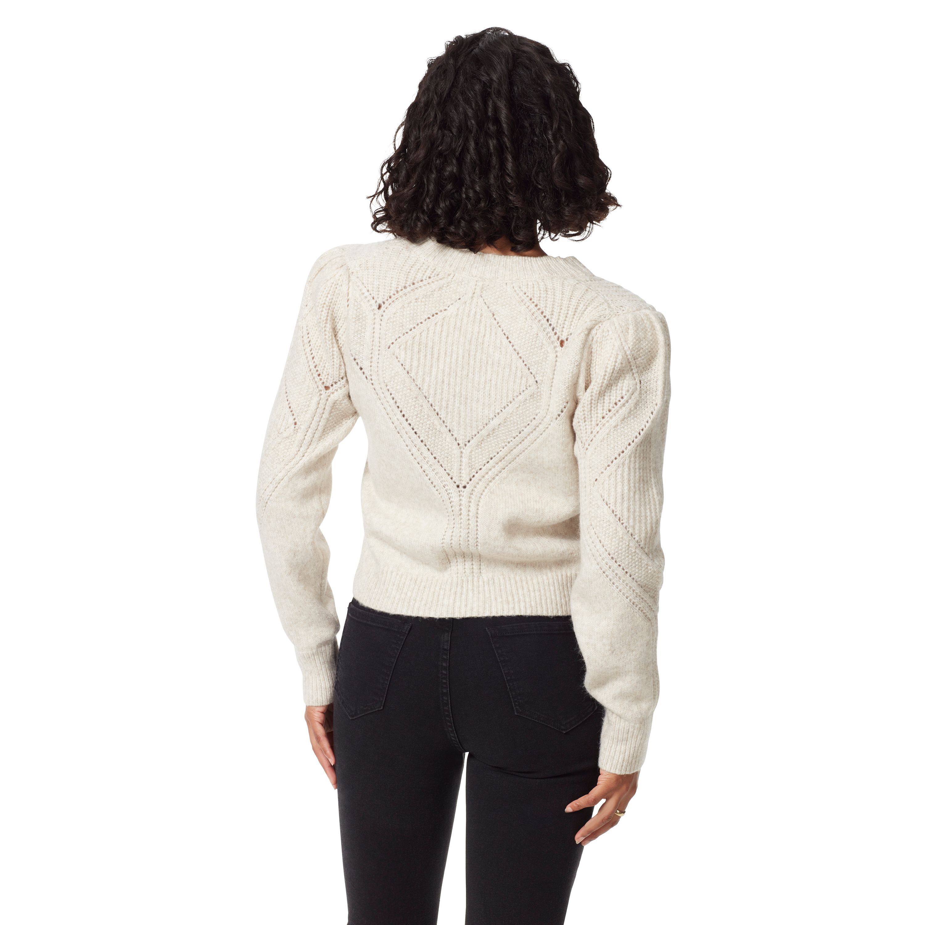 JULIETTA PUFF SLEEVE CARDIGAN