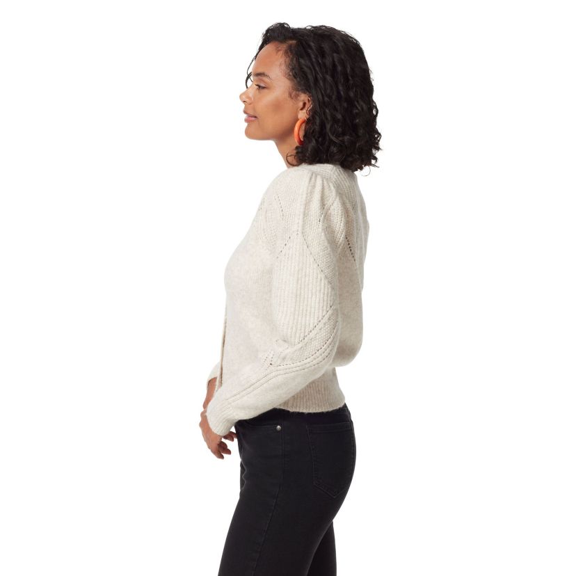 JULIETTA PUFF SLEEVE CARDIGAN