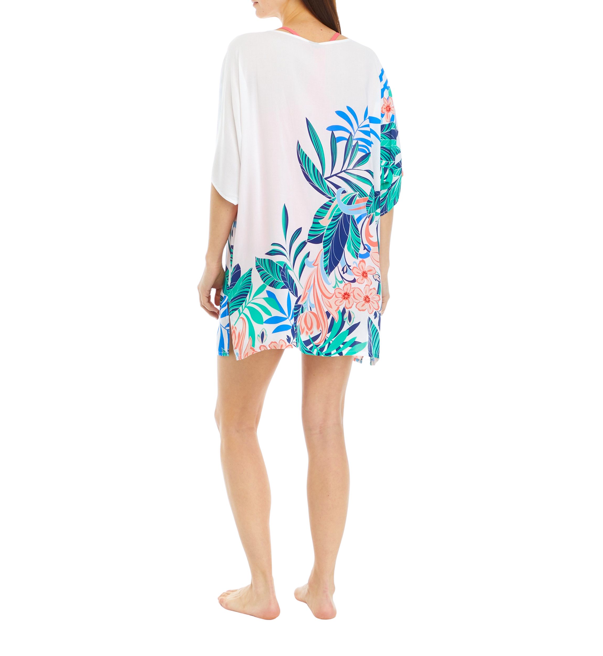 Floral Magic Tunic Swim Cover Up 