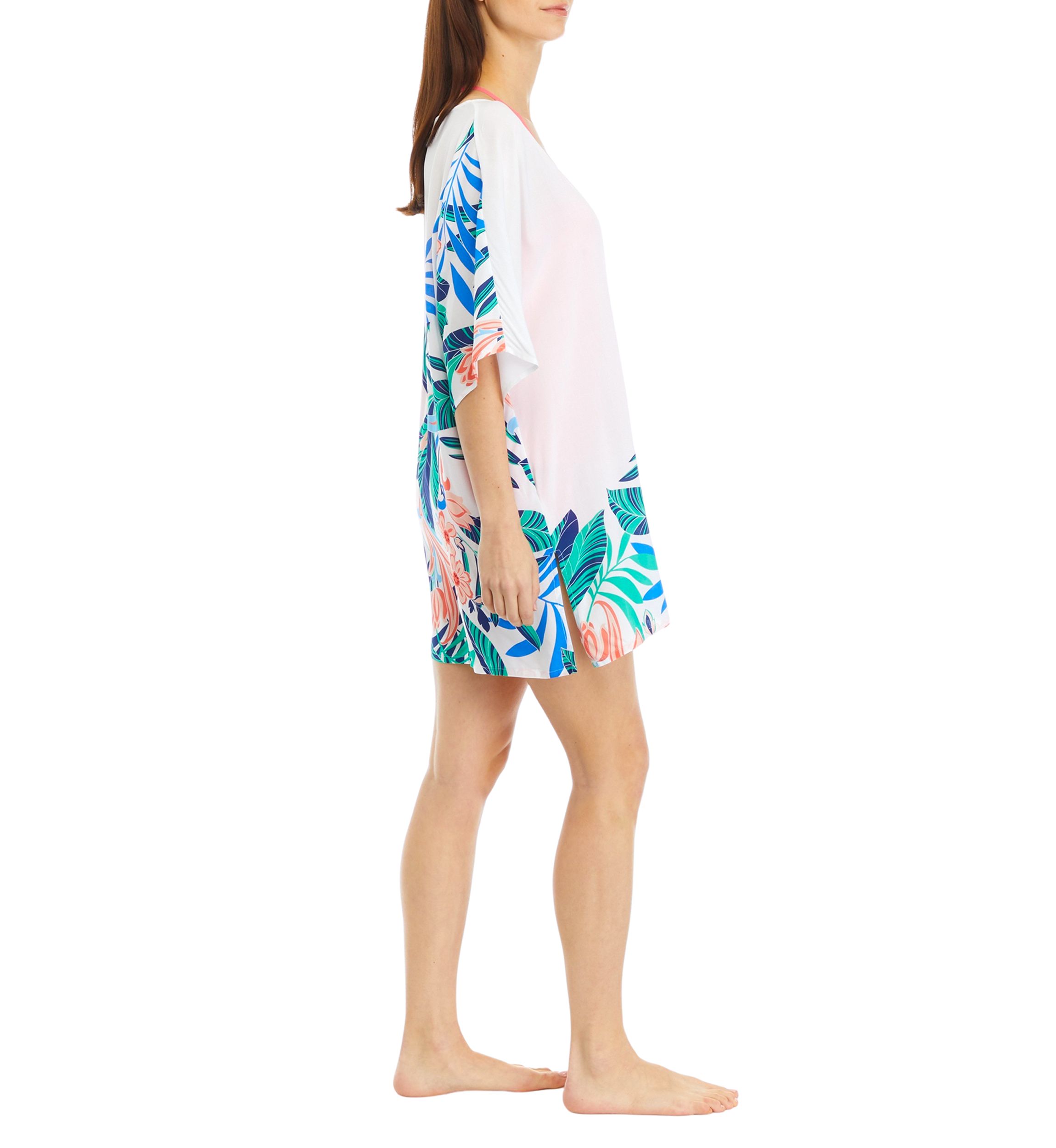 Floral Magic Tunic Swim Cover Up 