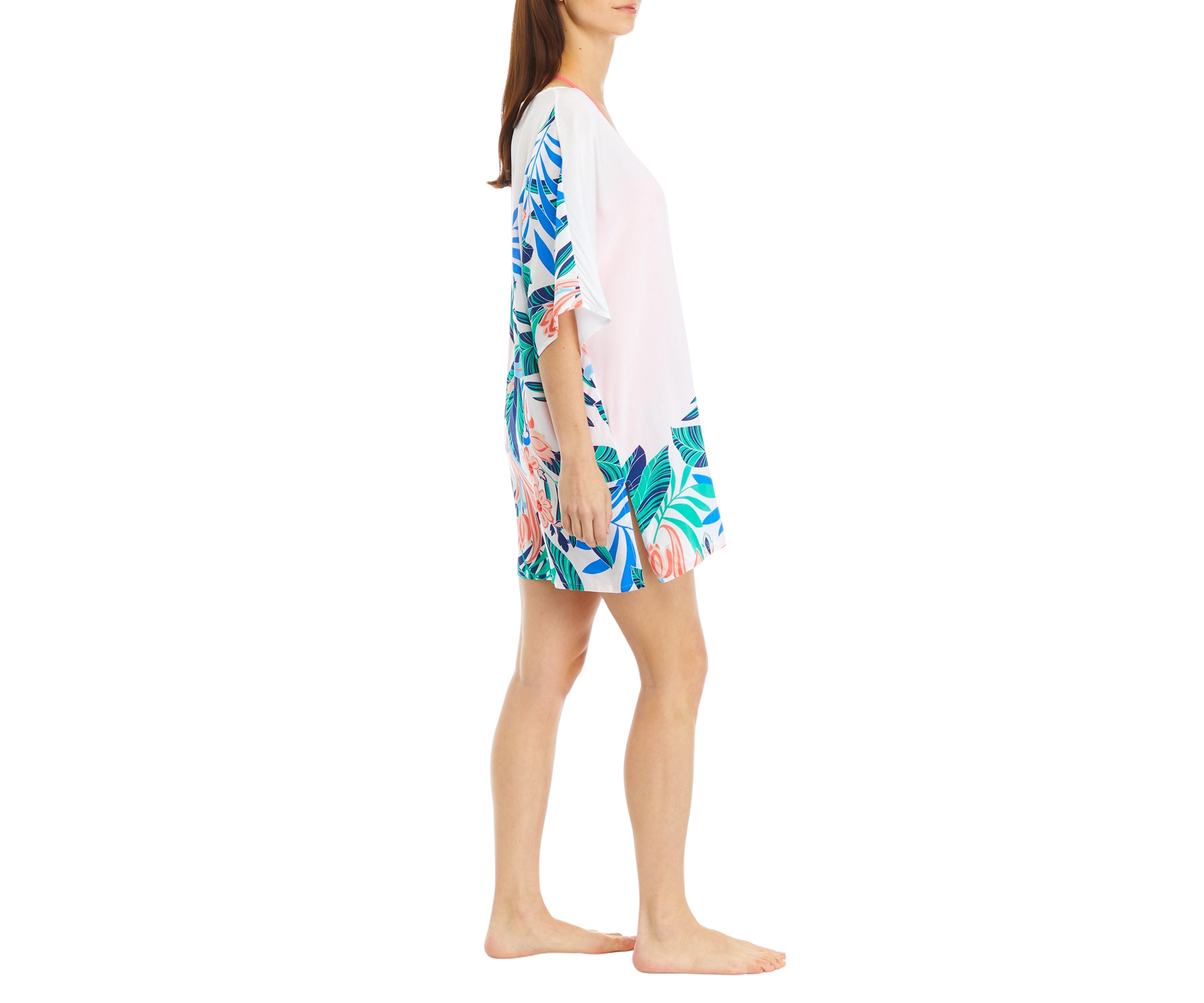 Floral Magic Tunic Swim Cover Up 