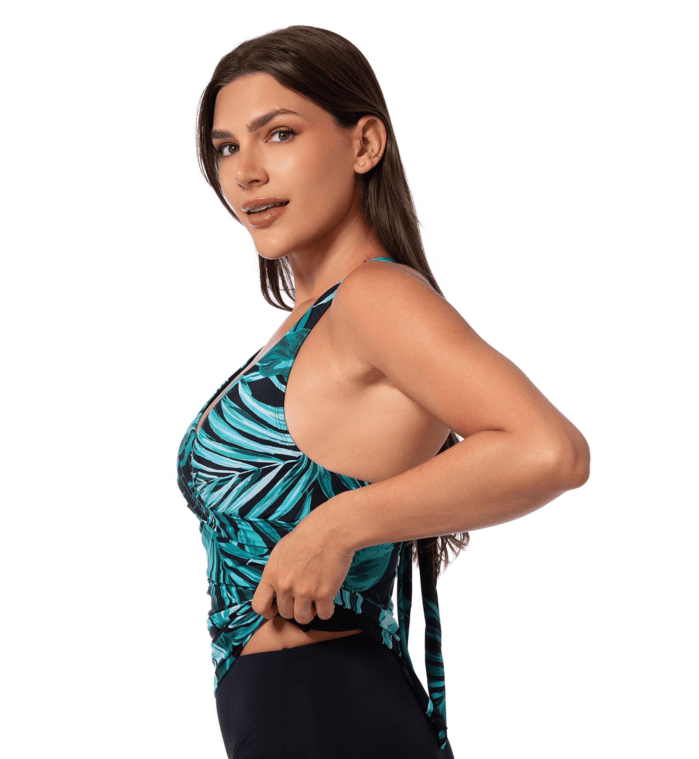 Bold Paradise Tankini Swim Top 