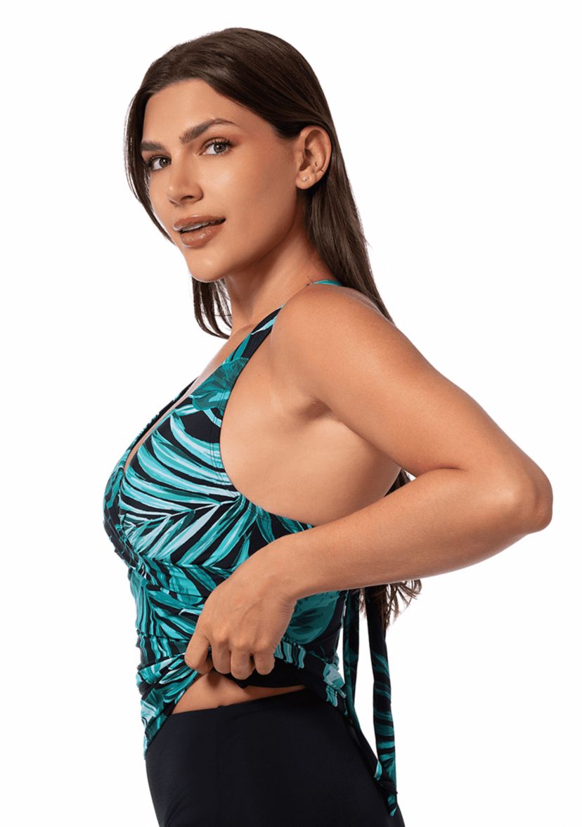 Bold Paradise Tankini Swim Top 