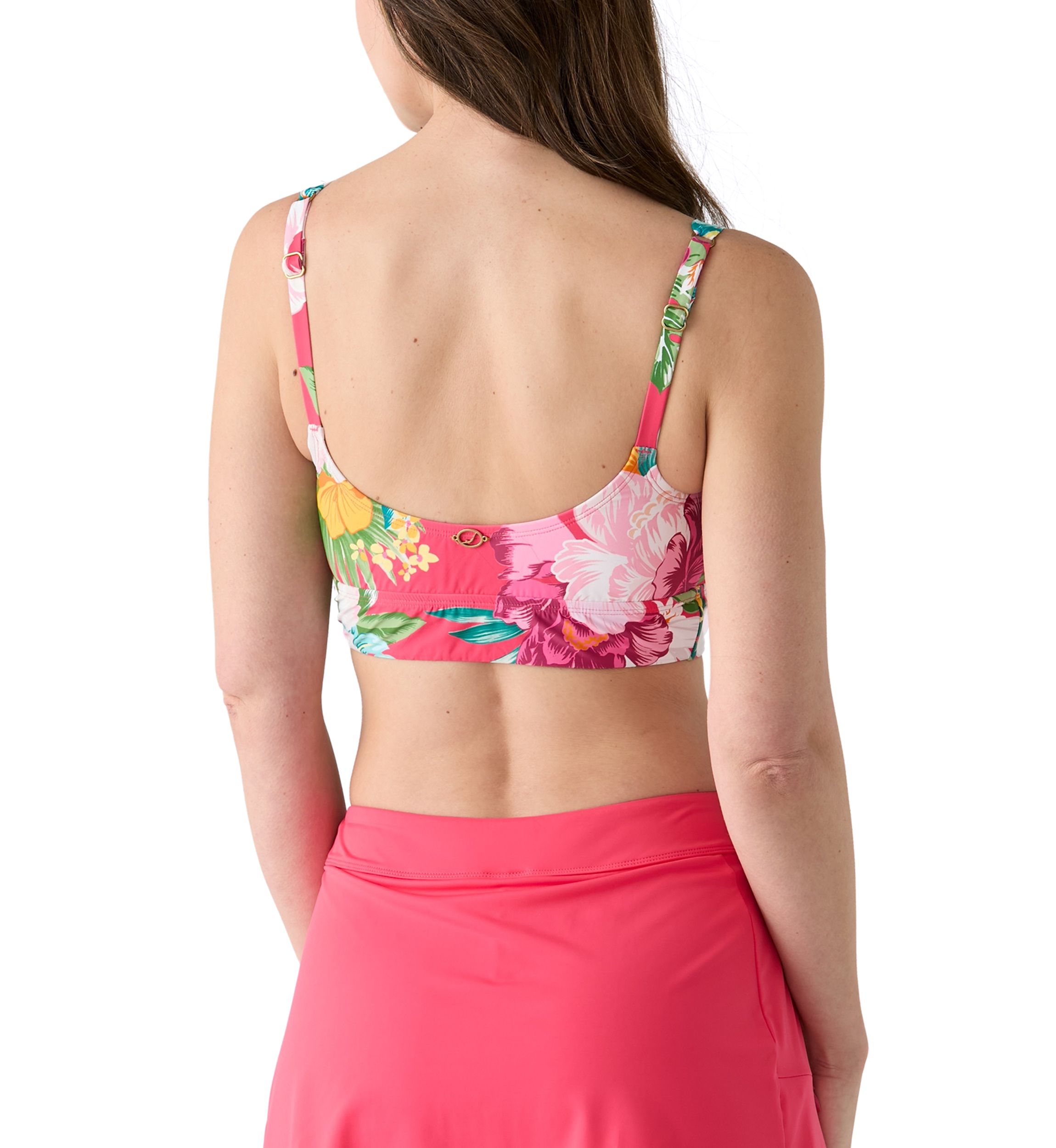 Morning Bloom Surplice Cecile Bikini Swim Top