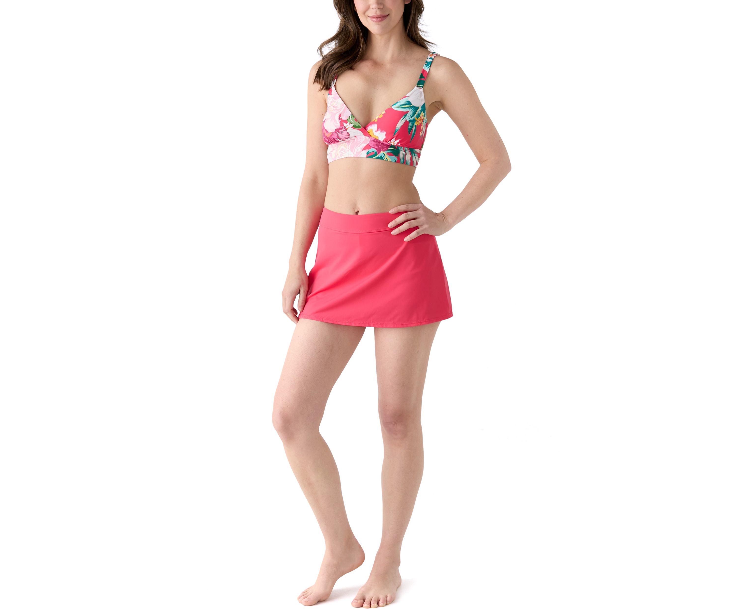 Morning Bloom Surplice Cecile Bikini Swim Top