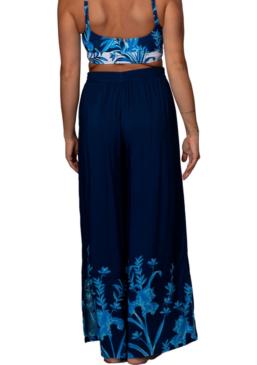 Botanical Bloom Swim Cover Up Pants