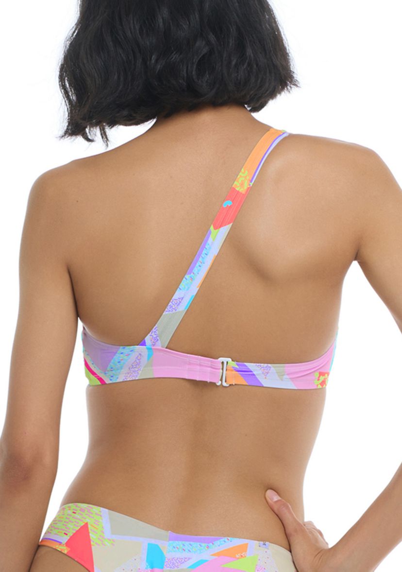 Colorbox Malia One Shoulder Swim Top