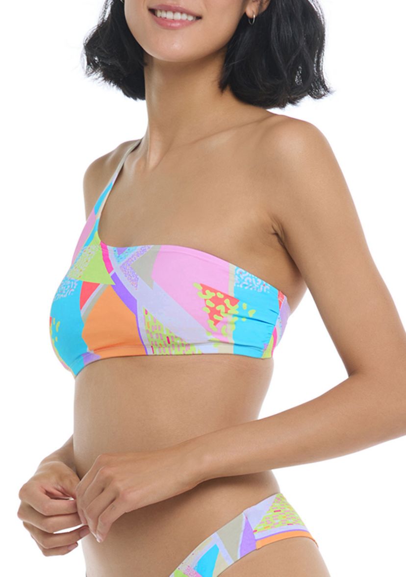 Colorbox Malia One Shoulder Swim Top